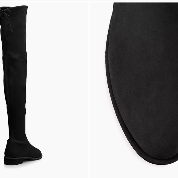 LIKE NEW Stuart Weitzman Lowland Suede Thigh-High Boots - Picture 2 of 10